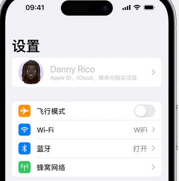 保德appleID维修服务iPhone设置中Apple ID显示为灰色无法使用 