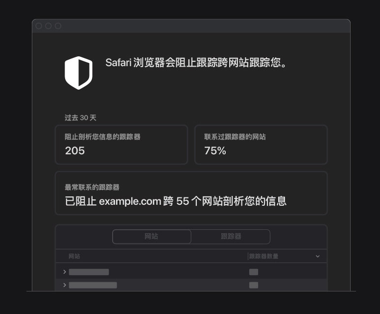 保德苹果手机维修分享如何在 Safari 浏览器中查看和打开隐私报告 