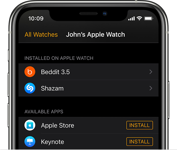 保德苹果手机维修分享如何在 Apple Watch 上下载应用 
